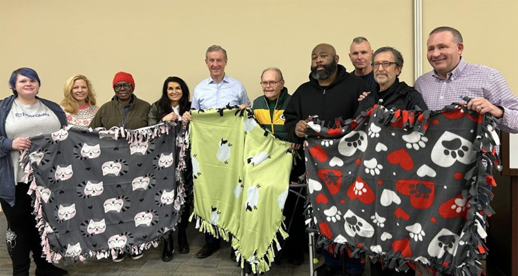 O’Donnell Law Co-Hosts Blankets & Broth Event on MLK Day